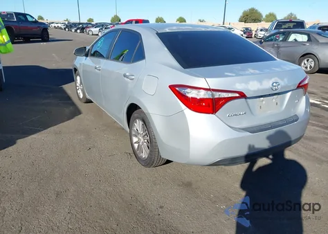 2014 Toyota Corolla Le Plus z USA, uszkodzony, nr VIN 5YFBURHE0EP042733